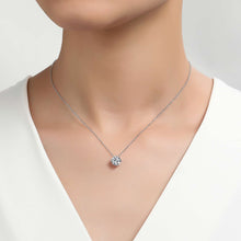 Load image into Gallery viewer, 1.5 CTW Solitaire Necklace-N0175CLP
