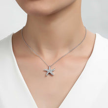 Load image into Gallery viewer, Whimsical Starfish Necklace-N0177CLP
