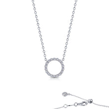 Load image into Gallery viewer, 0.54 CTW Open Circle Necklace-N0187CLP
