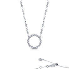 Load image into Gallery viewer, 0.63 CTW Open Circle Necklace-N0188CLP
