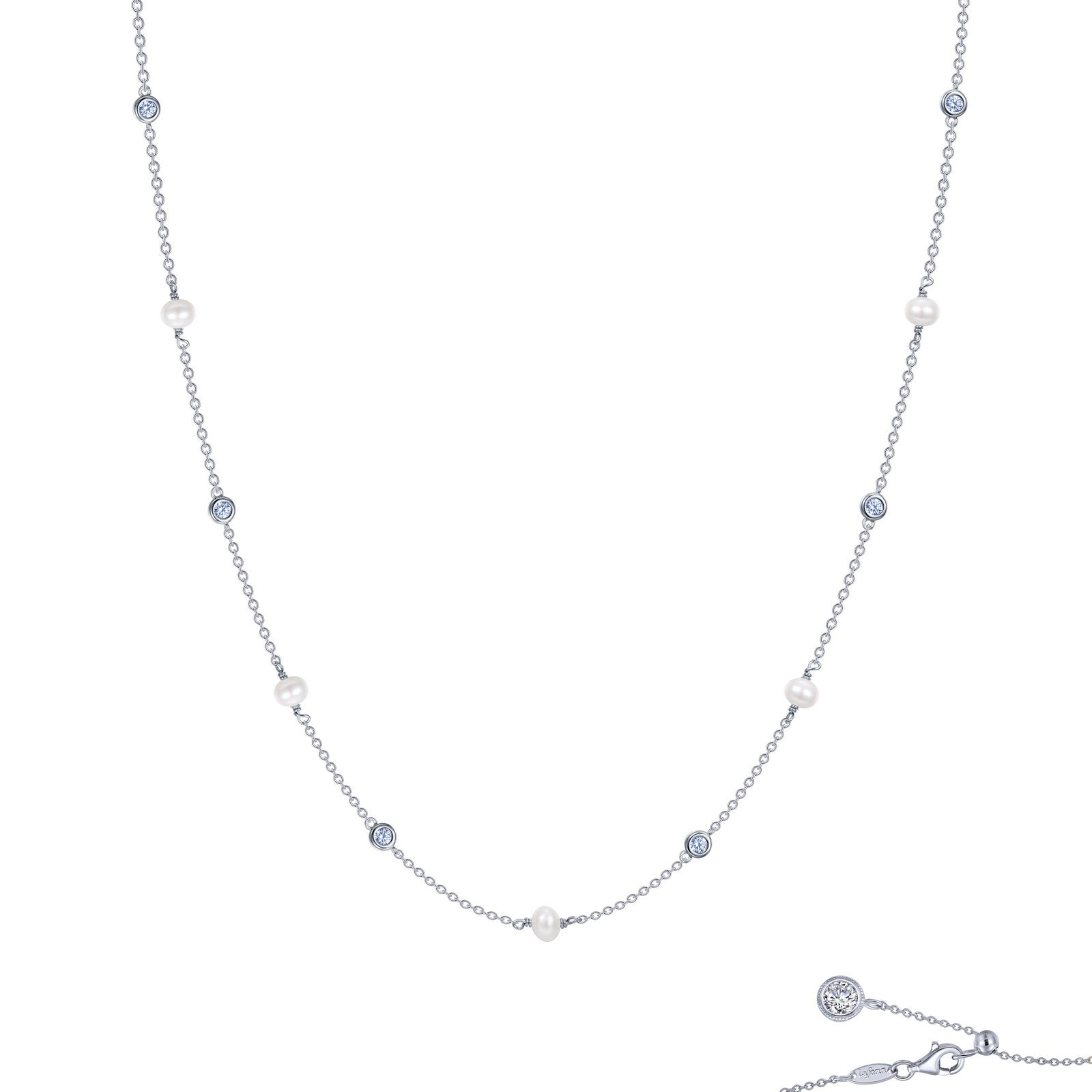 Cultured Freshwater Pearl Necklace-N0234PLP