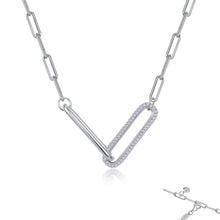 Load image into Gallery viewer, Paperclip Necklace-N0238CLP
