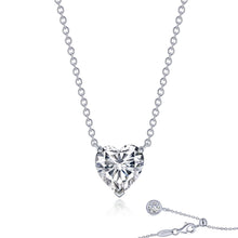 Load image into Gallery viewer, Heart Solitaire Necklace-N0245CLP
