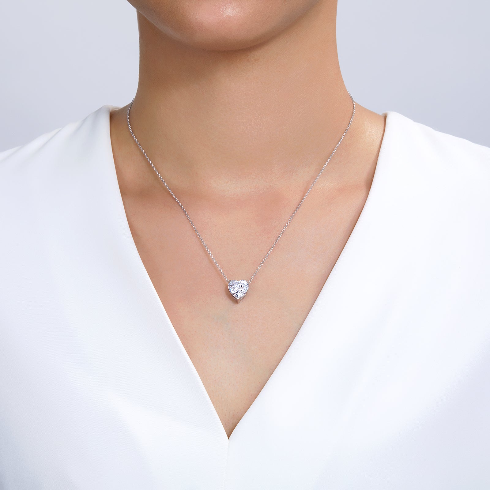 Heart Solitaire Necklace – Lafonn