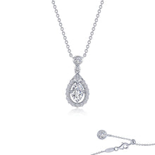 Load image into Gallery viewer, Oval Halo Necklace-N0275CLP
