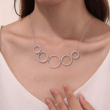 Load image into Gallery viewer, Trendy Five-Circle Necklace-N0296CLP

