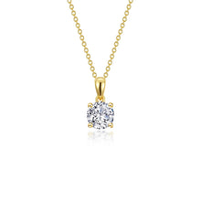 Load image into Gallery viewer, 1 CTW 4-Prong Solitaire Necklace-N0305CLG

