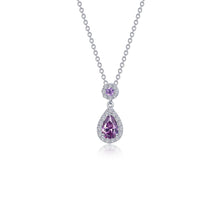 Load image into Gallery viewer, Oval Halo Necklace-N0318AMP

