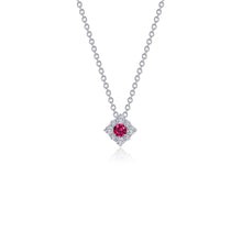 Load image into Gallery viewer, 0.43 CTW Halo Necklace-N0324CRP
