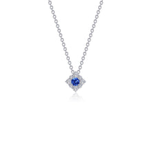 Load image into Gallery viewer, 0.43 CTW Halo Necklace-N0324CSP
