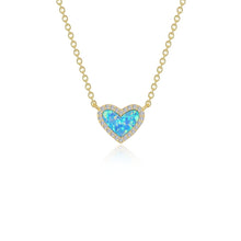 Load image into Gallery viewer, Halo Heart Necklace-N0331BOG
