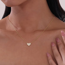 Load image into Gallery viewer, Halo Heart Necklace-N0331OPG

