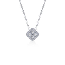Load image into Gallery viewer, 0.65 CTW Halo Necklace-N0335CLP
