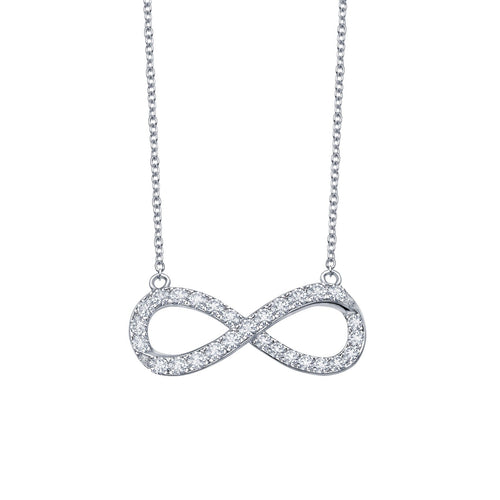 0.48 CTW Infinity Necklace-N2011CLP