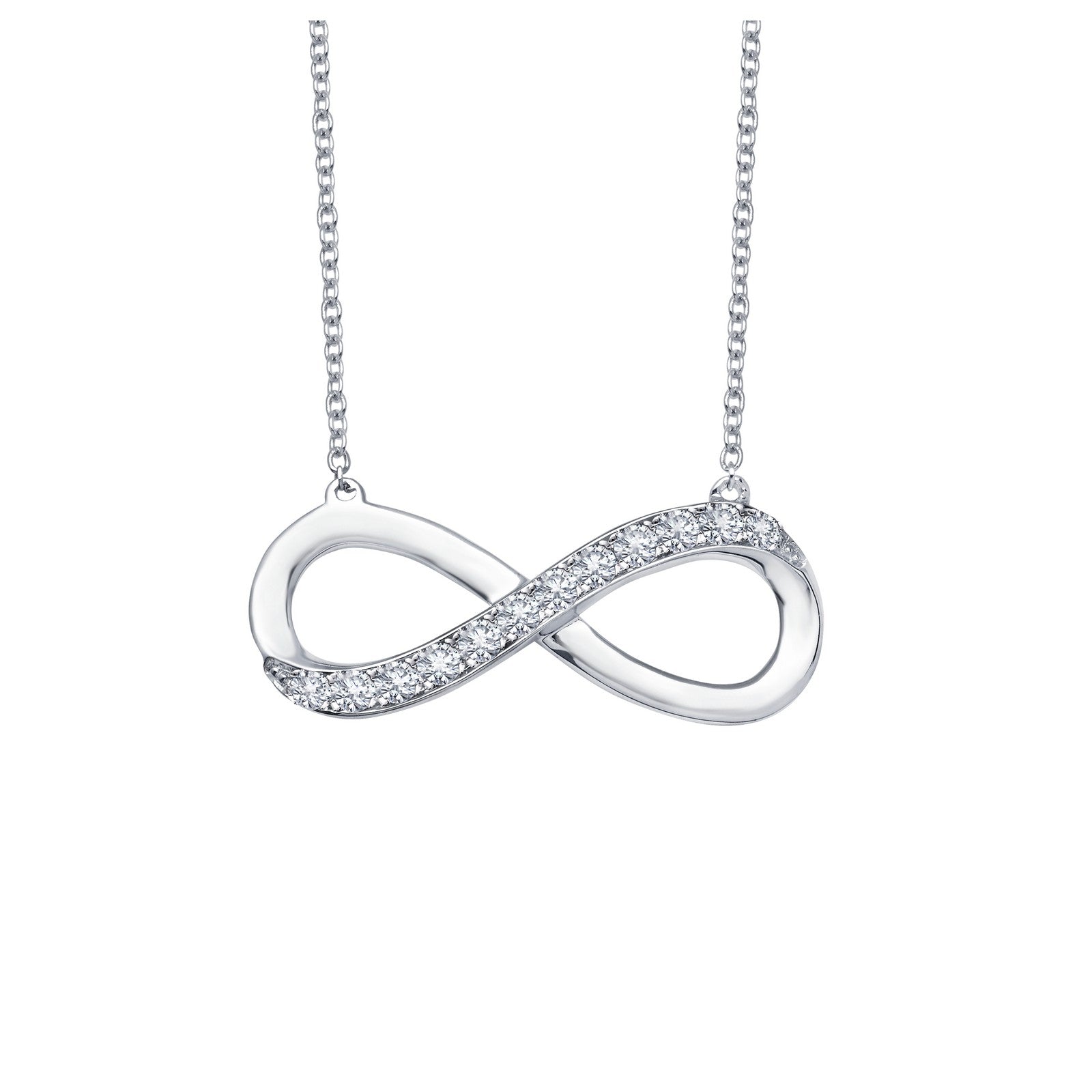 0.24 CTW Infinity Necklace-N2013CLP