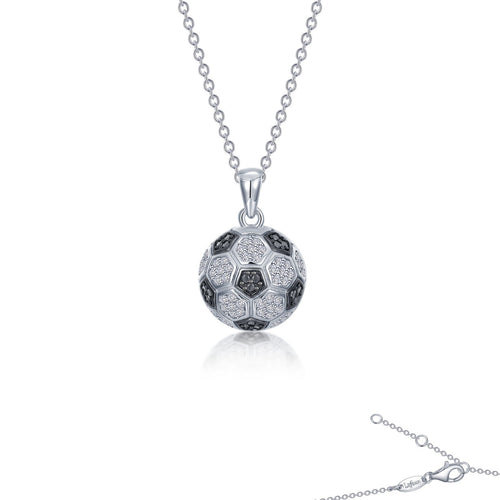 Soccer Ball Necklace-N2018CBT