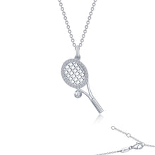 Load image into Gallery viewer, Tennis Racket Necklace-N2021CLP
