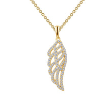 Load image into Gallery viewer, Angel Wing Pendant Necklace-P0173CLG
