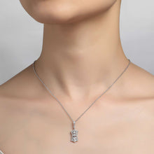 Load image into Gallery viewer, Art Deco Inspired Pendant Necklace-P0229CLP
