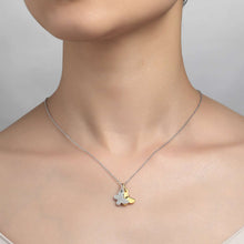 Load image into Gallery viewer, Butterfly Shadow Charm Necklace-P0238CLT
