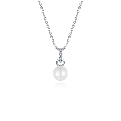 Cultured Freshwater Pearl Necklace-P0295PLP