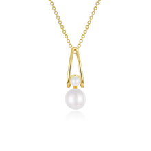 Load image into Gallery viewer, Cultured Freshwater Pearl Necklace-P0308PLG
