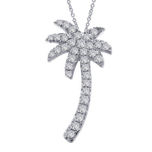 Load image into Gallery viewer, Palm Tree Pendant Necklace-P2002CLP

