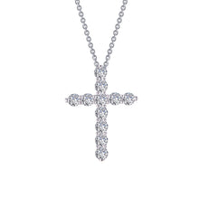 Load image into Gallery viewer, 1.87 CTW Cross Necklace-P2014CLP
