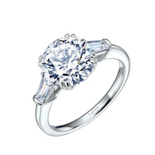 Load image into Gallery viewer, Classic Three-Stone Engagement Ring-R0183CLP
