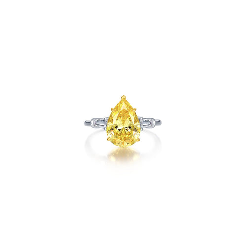 Classic Three-Stone Engagement Ring-R0185CAT