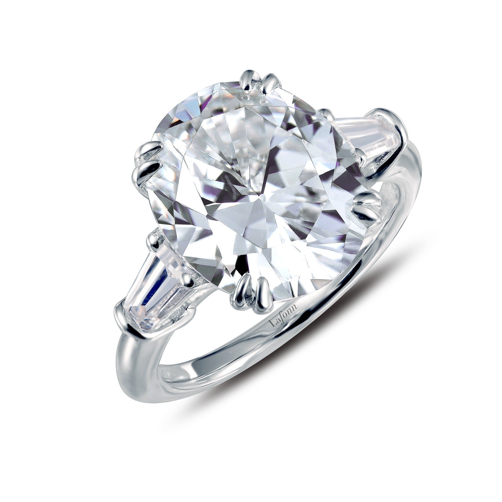 Classic Three-Stone Engagement Ring-R0205CLP
