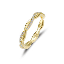 Load image into Gallery viewer, 0.52 CTW Twist Wedding Band-R0211CLG

