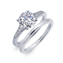 Load image into Gallery viewer, Engagement Ring with Wedding Band-R0277CLP
