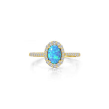 Load image into Gallery viewer, Halo Engagement Ring-R0296BOG
