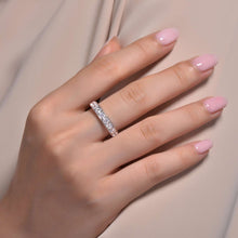 Load image into Gallery viewer, 0.9 CTW Stackable Eternity Band-R0394CLP
