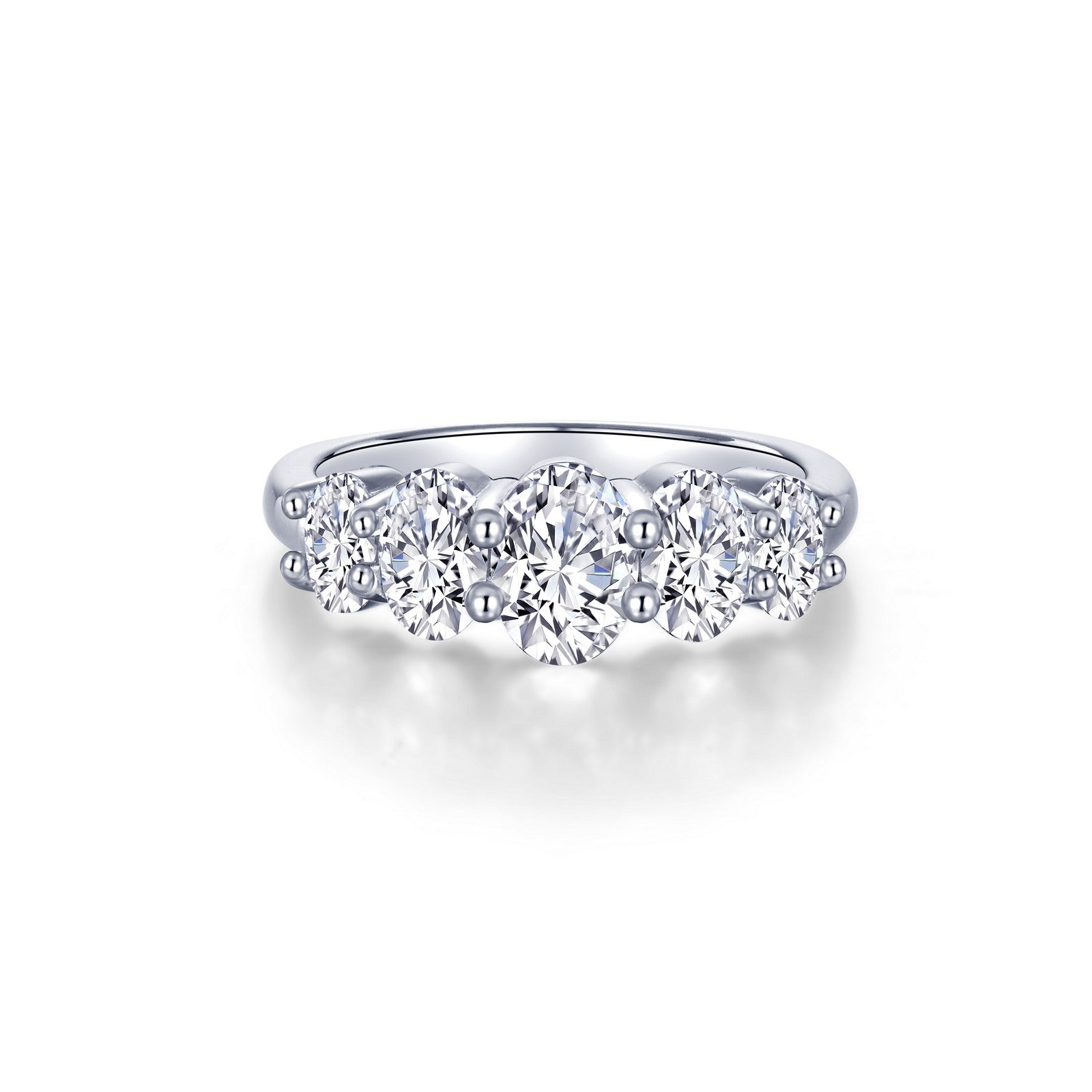 Oval Five-Stone Ring-R0480CLP