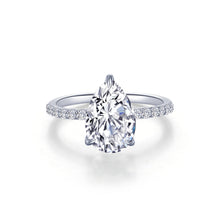 Load image into Gallery viewer, Pear-Shaped Solitaire Engagement Ring-R0483CLP
