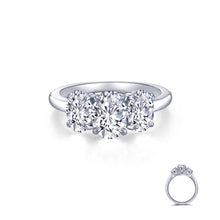 Load image into Gallery viewer, Three-Stone Engagement Ring-R0488CLP
