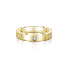 Load image into Gallery viewer, Invisible Set Eternity Band-R0490CLG
