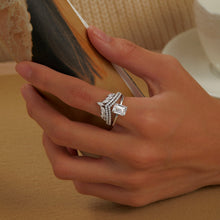 Load image into Gallery viewer, Emerald-Cut Solitaire Engagement Ring-R0493CLP

