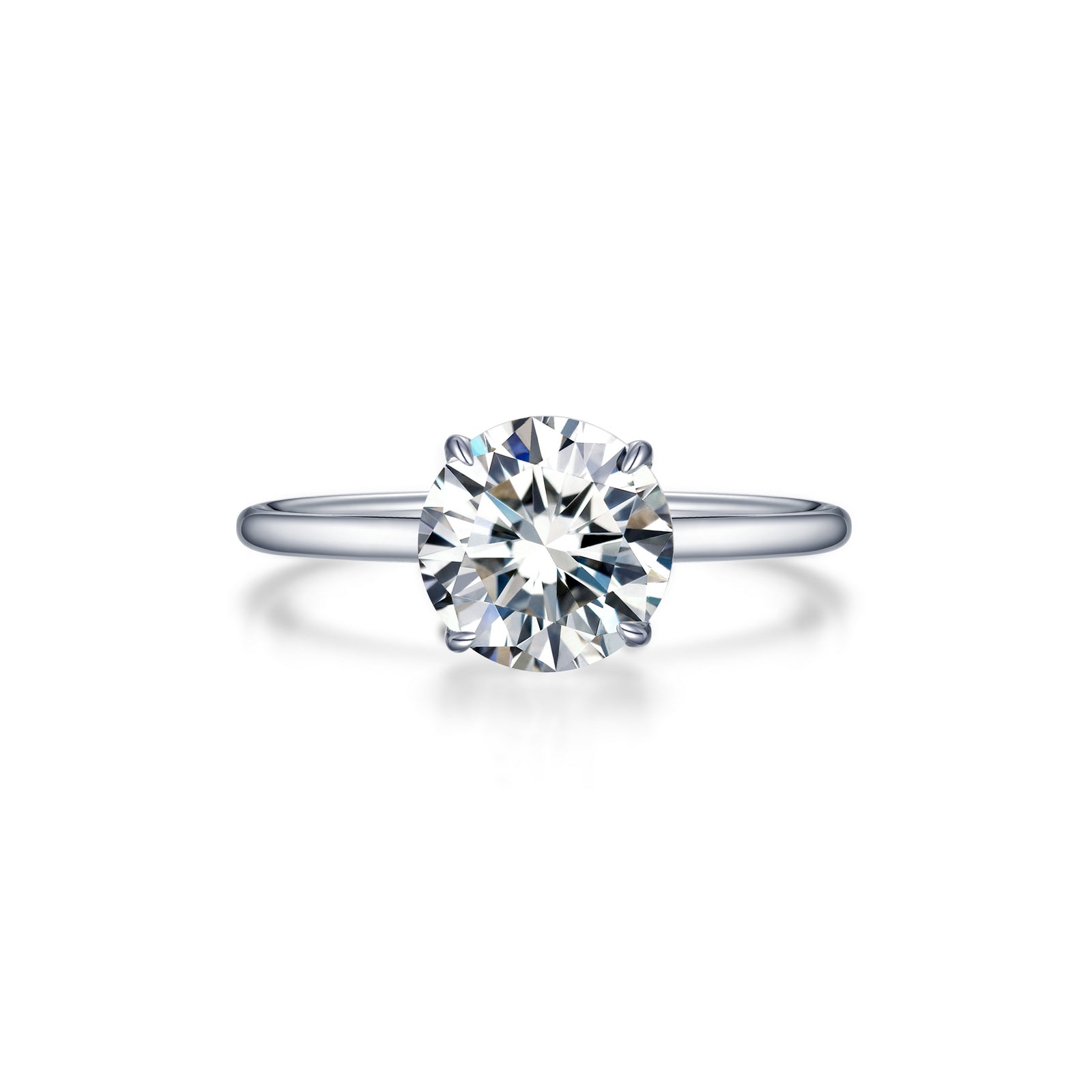 Solitaire Engagement Ring-R0494CLP