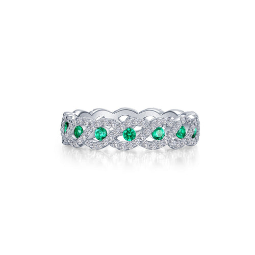 1.82 CTW Twist Eternity Band-R0504CEP