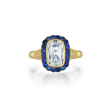 Load image into Gallery viewer, Vintage Inspired Engagement Ring-R0514CST
