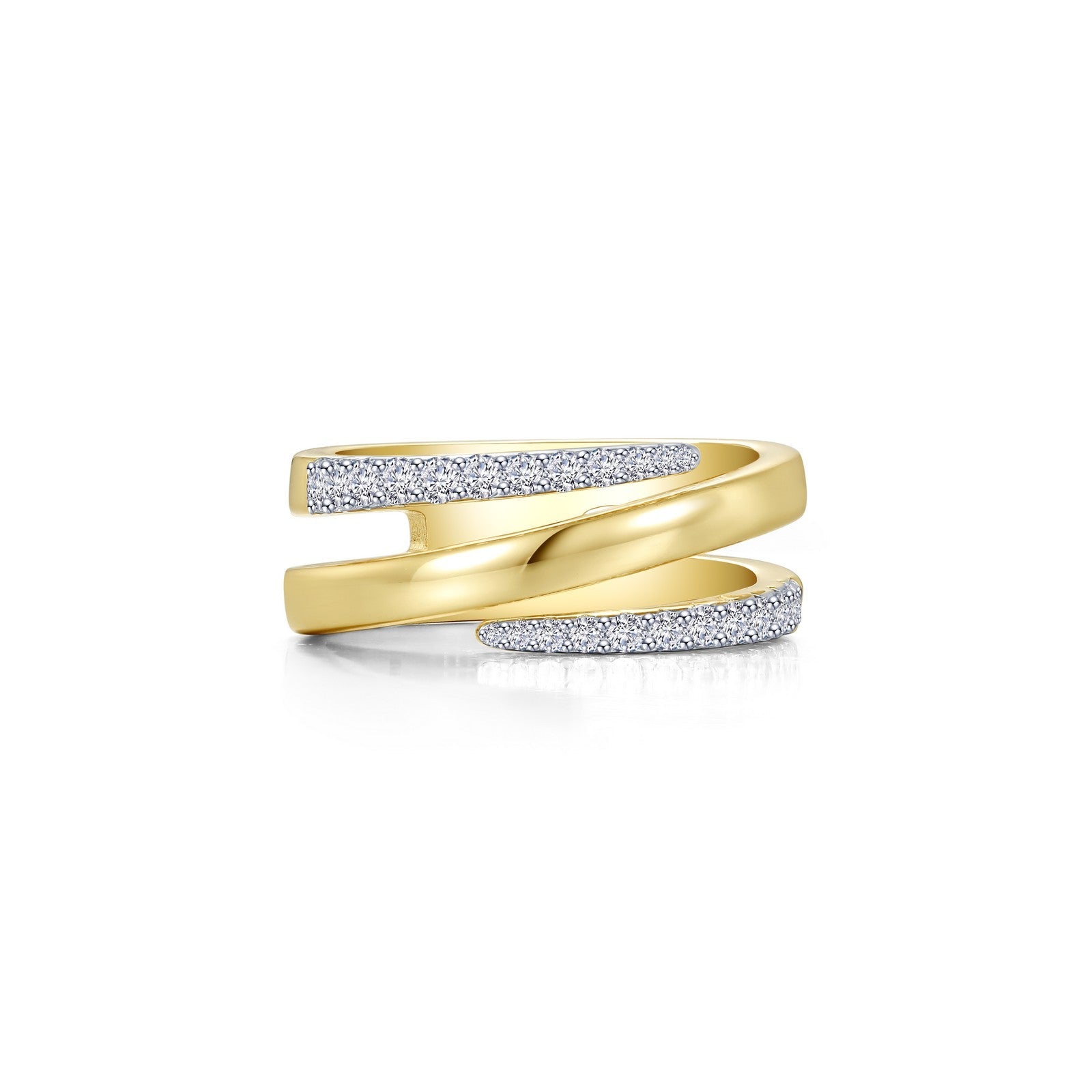 Two-Tone Wrap Ring-R0524CLT