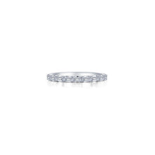 Load image into Gallery viewer, Baguette Half-Eternity Band-R0537CLP
