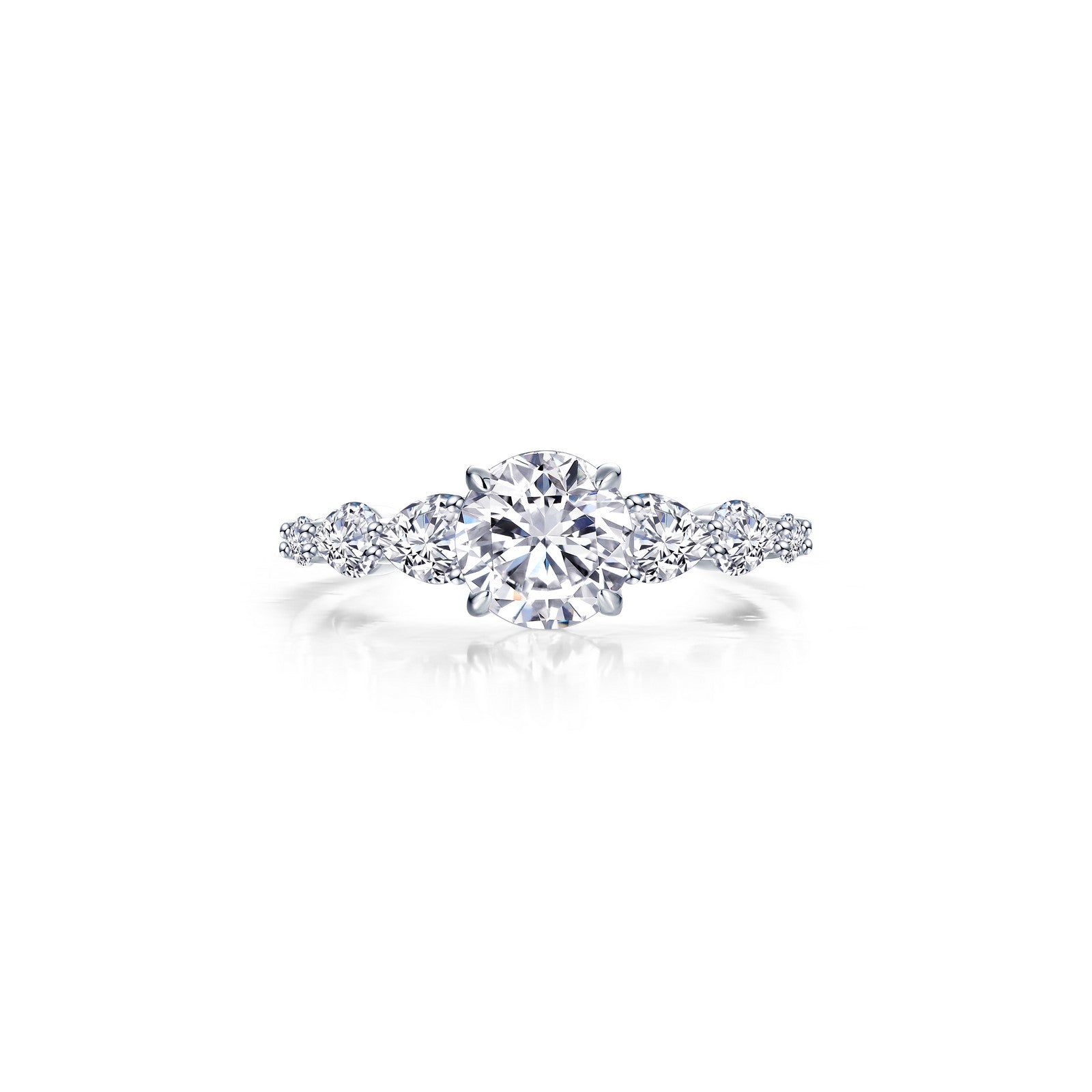 3.08 CTW Solitaire Engagement Ring-R0539CLP