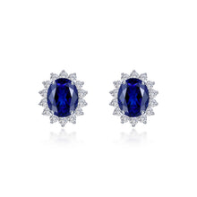 Load image into Gallery viewer, 6.2 CTW Halo Stud  Earrings-SYE028SP
