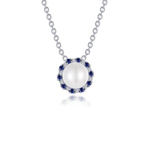 Load image into Gallery viewer, Cultured Freshwater Pearl Halo Necklace-SYP008SP
