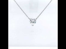 Load and play video in Gallery viewer, Heart Solitaire Necklace-N0277CLP
