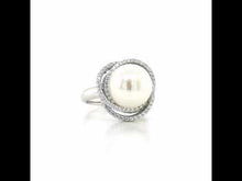 Load and play video in Gallery viewer, Cultured Freshwater Pearl Ring-R0179PLP
